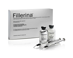 Fillerina Dermo-Cosmetic Filler Treatment - Grade 1  (Αγωγή Γεμίσματος των Ρυτίδων)  Πρώτες ρυτίδες και αρχική χαλάρωση της επιδερμίδας και των ιστών, 2x30ml