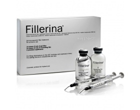 Fillerina Dermo-Cosmetic Filler Treatment - Grade 2 (Αγωγή Γεμίσματος των Ρυτίδων)  Mέτριες ρυτίδες και ορατή χαλάρωση της επιδερμίδας και των ιστών, 2x30ml