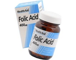 Health Aid Folic Acid 400μg Φολικό οξύ 90 ταμπλέτες Health Aid Folic Acid 400μg Φολικό οξύ 90 ταμπλέτες