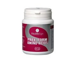 Health Sign Free Form Amino Acids, 120caps : Συνδυασμός όλων των απαραίτητων αμινοξέων για τη δόμηση των πρωτεϊνών & των μυϊκών ιστών στον οργανισμό