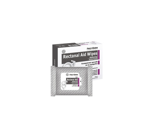 Frezyderm RECTANAL AID Wipes Relieving, Μαντηλάκια για καταπραϋντική φροντίδα των αιμορροΐδων 20 μαντηλάκια Frezyderm RECTANAL AID Wipes Relieving, Μαντηλάκια για καταπραϋντική φροντίδα των αιμορροΐδων 20 μαντηλάκια