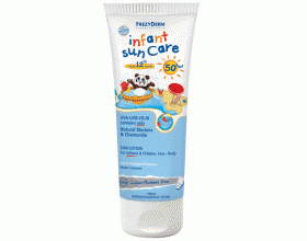 FREZYDERM, INFANT SUN CARE SPF 50+, Αντηλιακό γαλάκτωμα προσώπου – σώματος βρεφικό - παιδικό, 100ml FREZYDERM, INFANT SUN CARE SPF 50+, Αντηλιακό γαλάκτωμα προσώπου – σώματος βρεφικό - παιδικό, 100ml