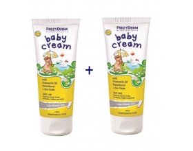 FREZYDERM BABY CREAM Προστατευτική Κρέμα με χαμομηλέλαιο και παντοθενόλη για την βρεφική φροντίδα 175ml + 175ml FREZYDERM BABY CREAM Προστατευτική Κρέμα με χαμομηλέλαιο και παντοθενόλη για την βρεφική φροντίδα 175ml + 175ml