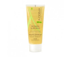 A-DERMA Gel Douche Surgras Ultra Rich Shower Gel 200ml Αφρόλουτρο για ξηρές επιδερμίδες A-DERMA Gel Douche Surgras Ultra Rich Shower Gel 200ml Αφρόλουτρο για ξηρές επιδερμίδες