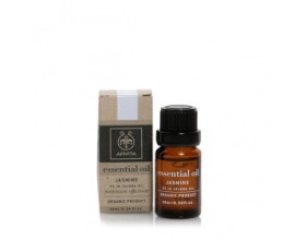 Apivita Essential Oils Αιθέρια Έλαια Γιασεμί, 10% διάλυμα σε λάδι jojoba, 10ml