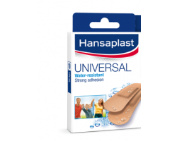 HANSAPLAST Universal Κάλυμμα με ισχυρή κολλητική ικανότητα ώστε να προστατεύεται η περιοχή της πληγής 10 επιθέματα HANSAPLAST Universal Κάλυμμα με ισχυρή κολλητική ικανότητα ώστε να προστατεύεται η περιοχή της πληγής 10 επιθέματα