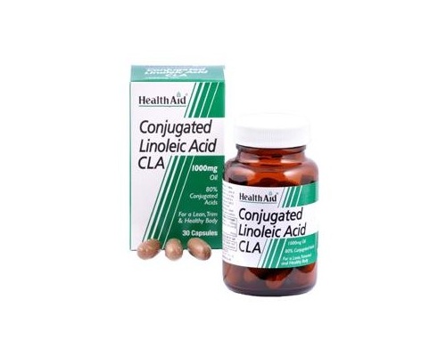 Health Aid CLA Conjugated Linoleic Acid για Καύση Λίπους, 30 κάψουλες Health Aid CLA Conjugated Linoleic Acid για Καύση Λίπους, 30 κάψουλες
