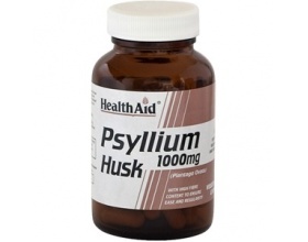 Health Aid Psyllium Husk 1000 mg Πεπτικές ίνες με φυσική υπακτική δράση 60 κάψουλες Health Aid Psyllium Husk 1000 mg Πεπτικές ίνες με φυσική υπακτική δράση 60 κάψουλες