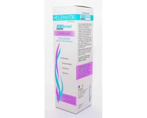 Helenvita ACNormal Cleansing Gel, 200 ml : Απαλό, αφρίζον καθαριστικό σε υγρή μορφή για τις ανάγκες της λιπαρής, με τάση προς ακμή επιδερμίδας Helenvita ACNormal Cleansing Gel, 200 ml : Απαλό, αφρίζον καθαριστικό σε υγρή μορφή για τις ανάγκες της λιπαρής, με τάση προς ακμή επιδερμίδας