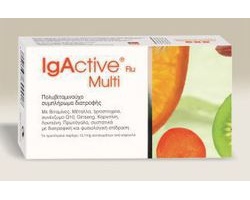 Igactive Flu Multi Novapharm, Πολυβιταμινούχο συμπλήρωμα διατροφής 30 κάψουλες Igactive Flu Multi Novapharm, Πολυβιταμινούχο συμπλήρωμα διατροφής 30 κάψουλες