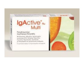 Igactive Flu Multi Novapharm, Πολυβιταμινούχο συμπλήρωμα διατροφής 30 κάψουλες Igactive Flu Multi Novapharm, Πολυβιταμινούχο συμπλήρωμα διατροφής 30 κάψουλες