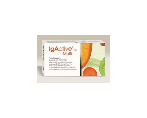 Igactive Flu Multi Novapharm, Πολυβιταμινούχο συμπλήρωμα διατροφής 30 κάψουλες Igactive Flu Multi Novapharm, Πολυβιταμινούχο συμπλήρωμα διατροφής 30 κάψουλες