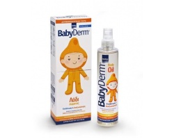 Intermed Babyderm Body Oil 200ml, Υπέρ-ενυδατικό βρεφικό λάδι σώματος Intermed Babyderm Body Oil 200ml, Υπέρ-ενυδατικό βρεφικό λάδι σώματος