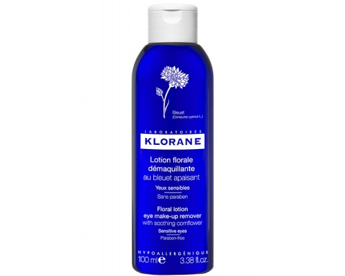 Klorane Lotion florale Démaquillante Apaisante au bleuet  Καταπραϋντική λοσιόν καθαρισμού και ντεμακιγιάζ για ευαίσθητα μάτια 100ml Klorane Lotion florale Démaquillante Apaisante au bleuet  Καταπραϋντική λοσιόν καθαρισμού και ντεμακιγιάζ για ευαίσθητα μάτια 100ml