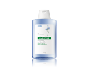  Klorane Shampoo Linum 400ml με ίνες λιναριού για όγκο και πλούσια αίσθηση