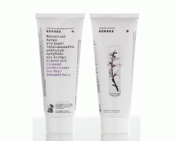 KORRES Conditioner Μαλακτική κρέμα για ξηρά ταλαιπωρημένα μαλλιά με αμύγδαλο και λινάρι 200 ml KORRES Conditioner Μαλακτική κρέμα για ξηρά ταλαιπωρημένα μαλλιά με αμύγδαλο και λινάρι 200 ml