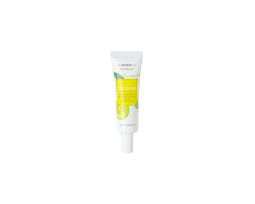 Korres Cucumber Fresh De Puffing Eye Mask, Δροσερή Μάσκα Ματιών με Αγγούρι για Ξεκούραστο Βλέμμα, ιδανική για τους μαύρους κυκλους & τις σακούλες κάτω από τα μάτια, 8 ml Korres Cucumber Fresh De Puffing Eye Mask, Δροσερή Μάσκα Ματιών με Αγγούρι για Ξεκούραστο Βλέμμα, ιδανική για τους μαύρους κυκλους & τις σακούλες κάτω από τα μάτια, 8 ml