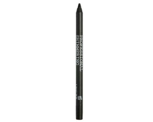 Korres Black Volcanic Minerals Shimmering Eyeliner, Μολύβι για το περίγραμμα των ματιών με μαύρη ιριδίζουσα απόχρωση με εξαιρετικά μεγάλη διάρκεια