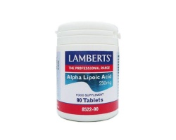 Lamberts Alpha Lipoic Acid 300mg 90 tabs, Συμπλήρωμα Διατροφής που δρα ως ένα πανίσχυρο αντιοξειδωτικό καθώς και του ρόλου του στην παραγωγή ενέργειας. Lamberts Alpha Lipoic Acid 300mg 90 tabs, Συμπλήρωμα Διατροφής που δρα ως ένα πανίσχυρο αντιοξειδωτικό καθώς και του ρόλου του στην παραγωγή ενέργειας.