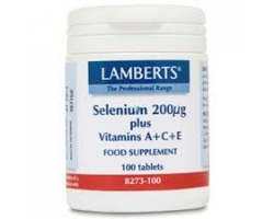 Lamberts Selenium 200mg, 60tab