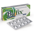 Uni-Pharma B12 fix 1000μg (Methylcobalamin), Συμπλήρωμα διατροφής που συμπληρώνει τις ημερήσιες ανάγκες του οργανισμού σε Βιταμίνη Β12. Συμβάλλει στην φυσιολογική λειτουργία του νευρικού και ανοσοποιητικού συστήματος, 30 tabs