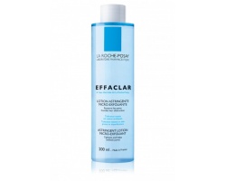 La Roche Posay Effaclar Lotion Astringente, Στυπτική Λοσιόν καθαρισμού με μικροαπολεπιστική δράση,βοηθά στην αποσυμφόρηση των φραγμένων πόρων και στη μείωση του μεγέθους τους 200 ml La Roche Posay Effaclar Lotion Astringente, Στυπτική Λοσιόν καθαρισμού με μικροαπολεπιστική δράση,βοηθά στην αποσυμφόρηση των φραγμένων πόρων και στη μείωση του μεγέθους τους 200 ml