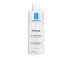 La Roche Posay Effaclar Eau Micellaire, Καθαριστική λοσιόν για λιπαρό και ευαίσθητο δέρμα Αφαιρεί τα ξένα σώματα & το πλεονάζον σμήγμα αφήνοντας το δέρμα καθαρό & δροσερό 400 ml La Roche Posay Effaclar Eau Micellaire, Καθαριστική λοσιόν για λιπαρό και ευαίσθητο δέρμα Αφαιρεί τα ξένα σώματα & το πλεονάζον σμήγμα αφήνοντας το δέρμα καθαρό & δροσερό 400 ml