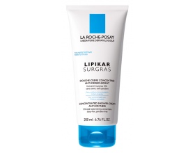 LA ROCHE-POSAY Lipikar Surgras Συμπυκνωμένη κρέμα για ντους, κατά της ξηρότητας, χωρίς σαπούνι χωρίς paraben 200ml LA ROCHE-POSAY Lipikar Surgras Συμπυκνωμένη κρέμα για ντους, κατά της ξηρότητας, χωρίς σαπούνι χωρίς paraben 200ml