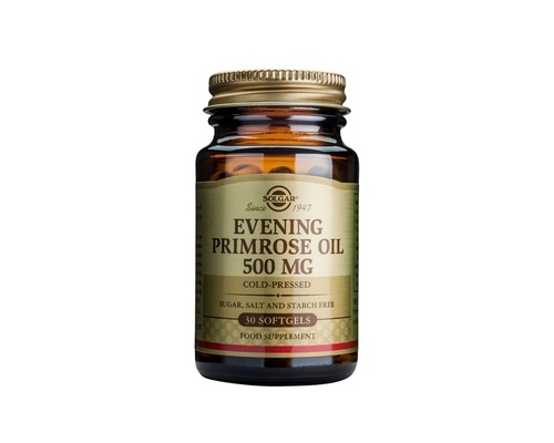 Solgar Evening Primrose Oil 500mg Συμπλήρωμα διατροφής με έλαιο νυχτολούλουδου συμβάλει στην μείωση της χοληστερόλης και της πίεσης του αίματος, ενώ βοηθάει στην μείωση του στρες 30 softgels Solgar Evening Primrose Oil 500mg Συμπλήρωμα διατροφής με έλαιο νυχτολούλουδου συμβάλει στην μείωση της χοληστερόλης και της πίεσης του αίματος, ενώ βοηθάει στην μείωση του στρες 30 softgels