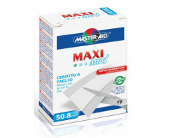 Master Aid Maxi Stretch Αυτοκόλλητο Ρολλό σε Λευκό χρώμα 50 x 8cm  Master Aid Maxi Stretch Αυτοκόλλητο Ρολλό σε Λευκό χρώμα 50 x 8cm