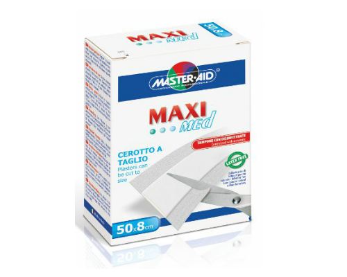 Master Aid Maxi Stretch Αυτοκόλλητο Ρολλό σε Λευκό χρώμα 50 x 8cm  Master Aid Maxi Stretch Αυτοκόλλητο Ρολλό σε Λευκό χρώμα 50 x 8cm