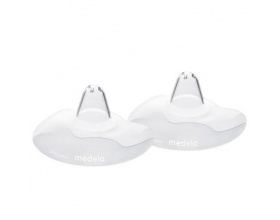 Medela Nipple shields Κάλυπτρες θηλών 2 τεμάχια με θήκη μεγάλο LARGE μέγεθος