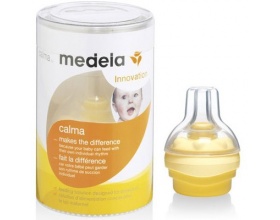 Medela Calma Innovation, Ειδική Θηλή Σίτισης που επιτρέπει στα βρέφη να διατηρούν το φυσικό ρυθμό θηλασμού που έμαθαν στο στήθος 1 τμχ