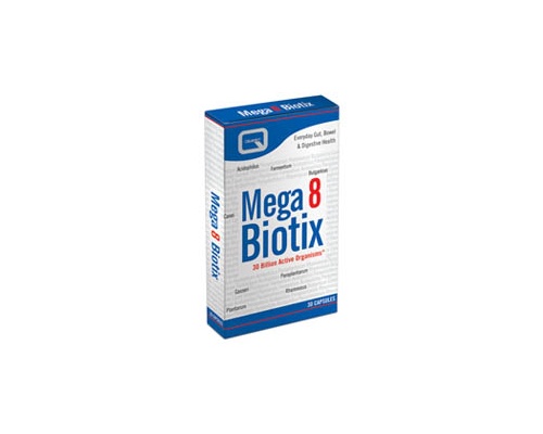 QUEST  MEGA 8 BIOTIX providing 30 billion probiotic bacteria Συμπλήρωμα διατροφής με 8 διαφορετικά προβιοτικά 30 κάψουλες QUEST  MEGA 8 BIOTIX providing 30 billion probiotic bacteria Συμπλήρωμα διατροφής με 8 διαφορετικά προβιοτικά 30 κάψουλες