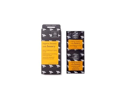 APIVITA Express Beauty Μάσκα Ενυδάτωσης & Τροφής με μέλι 2*8ml APIVITA Express Beauty Μάσκα Ενυδάτωσης & Τροφής με μέλι 2*8ml