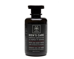 APIVITA Men's Care Σαμπουάν - Αφρόλουτρο για άντρες με κάρδαμο & πρόπολη 250ml APIVITA Men's Care Σαμπουάν - Αφρόλουτρο για άντρες με κάρδαμο & πρόπολη 250ml