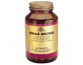 Solgar Female Multiple Πολυφόρμουλα με διατροφικά στοιχεία για γυναίκες 60 ταμπλέτες Solgar Female Multiple Πολυφόρμουλα με διατροφικά στοιχεία για γυναίκες 60 ταμπλέτες
