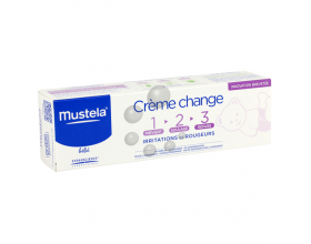 Mustela Creme pour le change 1-2-3 Καθημερινή κρέμα πρόληψης μετά από κάθε αλλαγή πάνας 100ml