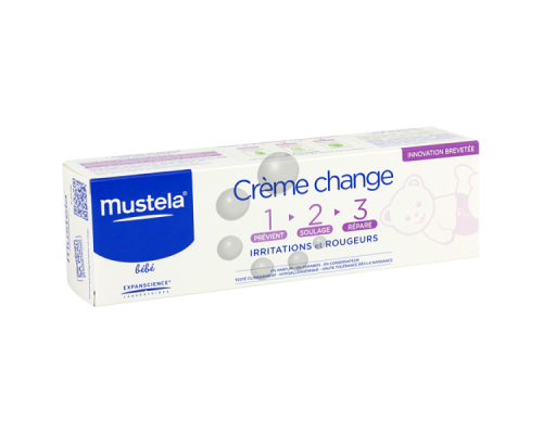 Mustela Creme pour le change 1-2-3 Καθημερινή κρέμα πρόληψης μετά από κάθε αλλαγή πάνας 100ml Mustela Creme pour le change 1-2-3 Καθημερινή κρέμα πρόληψης μετά από κάθε αλλαγή πάνας 100ml