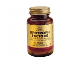 SOLGAR Lipotropic Factors, Συμπλήρωμα διατροφής για τον έλεγχο του βάρους και της χοληστερίνης 50 ταμπλέτες SOLGAR Lipotropic Factors, Συμπλήρωμα διατροφής για τον έλεγχο του βάρους και της χοληστερίνης 50 ταμπλέτες
