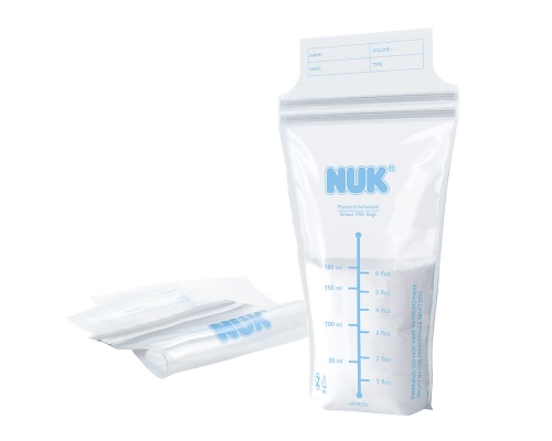 NUK BREAST MILK BAGS, Σακουλάκια φύλαξης μητρικού γάλακτος, 25τμχ NUK BREAST MILK BAGS, Σακουλάκια φύλαξης μητρικού γάλακτος, 25τμχ