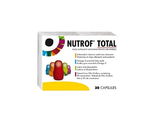 Thea Nutrof Total Συμπλήρωμα διατροφής για την κανονική λειτουργία της όρασης 30 καψάκια
