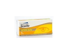 BAUSCH & LOMB Ocuvite Lutein forte συμβάλει στη διατήρηση της καλής λειτουργίας των ματιών 30 δισκία