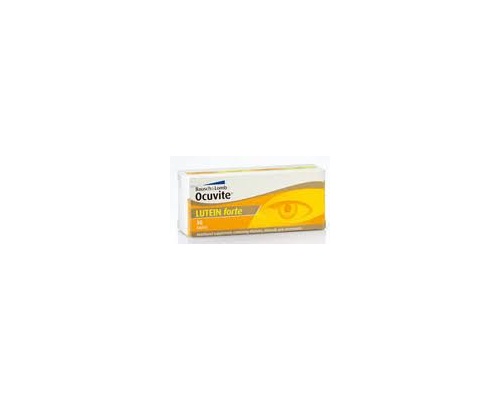 BAUSCH & LOMB Ocuvite Lutein forte συμβάλει στη διατήρηση της καλής λειτουργίας των ματιών 30 δισκία BAUSCH & LOMB Ocuvite Lutein forte συμβάλει στη διατήρηση της καλής λειτουργίας των ματιών 30 δισκία