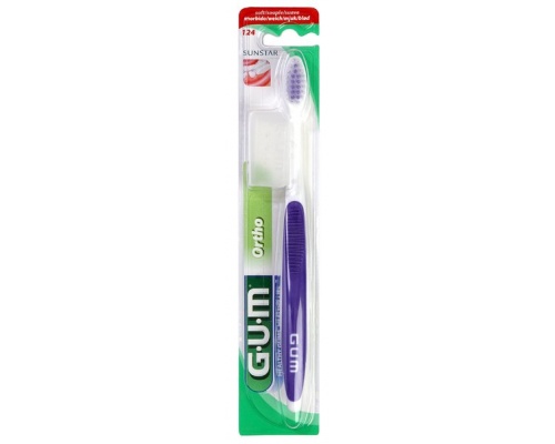 Gum Ortho 124 Ορθοδοντική οδοντόβουρτσα 1 τεμάχιο Gum Ortho 124 Ορθοδοντική οδοντόβουρτσα 1 τεμάχιο