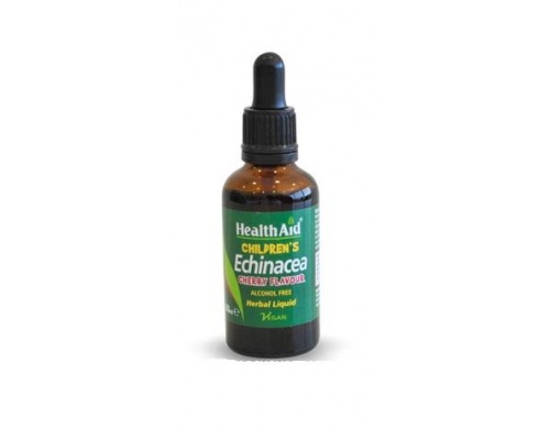 Health Aid Children's Echinacea & Vitamin C Liquid, Συμπλήρωμα Διατροφής για την ενίσχυση του ανοσοποιητικού των παιδιών απο 2 ετών και άνω, 50ml Health Aid Children's Echinacea & Vitamin C Liquid, Συμπλήρωμα Διατροφής για την ενίσχυση του ανοσοποιητικού των παιδιών απο 2 ετών και άνω, 50ml