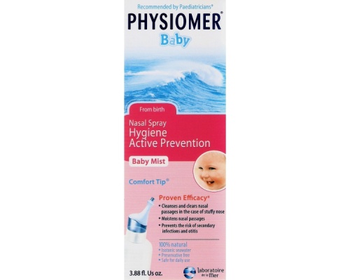 Physiomer  BABY spray Ρινικό διάλυμα  για νεογνά και μωρά 2 εβδομάδων 115 ml
