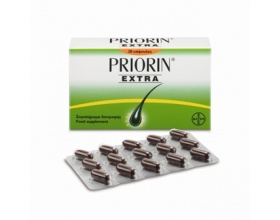 BAYER Priorin Extra Συμπλήρωμα διατροφής για τα μαλλιά 30 Κάψουλες