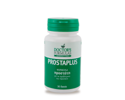 Doctor΄s Formulas Prostaplus Φόρμουλα φυσικών συστατικών εξασφαλίζει την υγιή προστατική λειτουργία 30 δισκία
