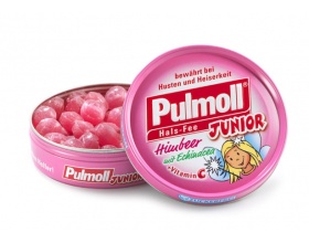 Pulmoll Junior with Echinacea +vit.C Παιδικές καραμέλες για το βήχα 45g